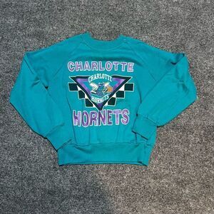 Vintage Kids Charlotte Hornets Sweatshirt